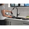 Delta Single Handle Pull Down Kitchen Faucet With Touch2O Technology 9182T-BL-DST